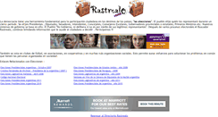 Desktop Screenshot of elecciones.rastrealo.com.ar